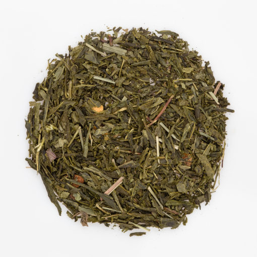 Herbata zielona Sencha Cytrynowa susz fotografia
