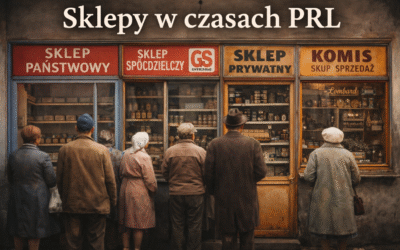 Sklepy w czasach PRL państwowe czy prywatne?