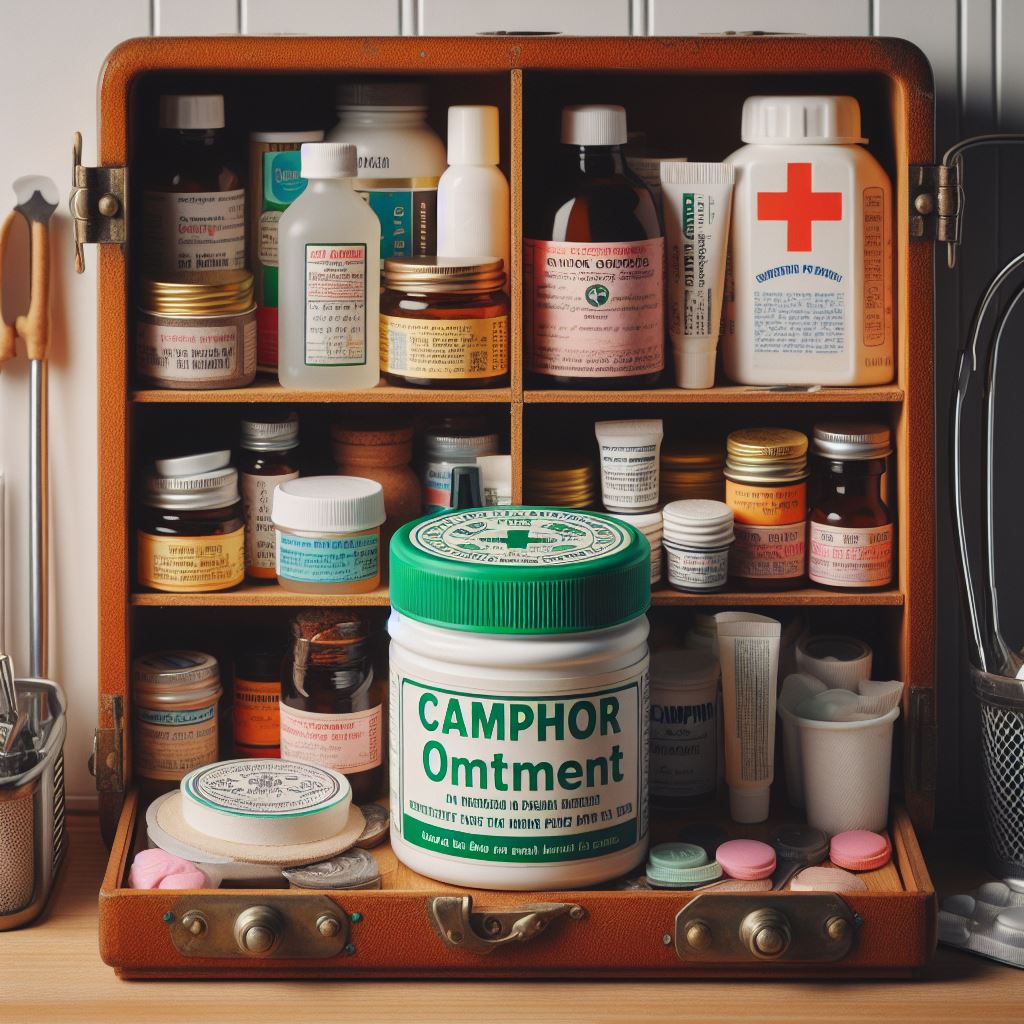 maść kamforowa używana w lecznictwie