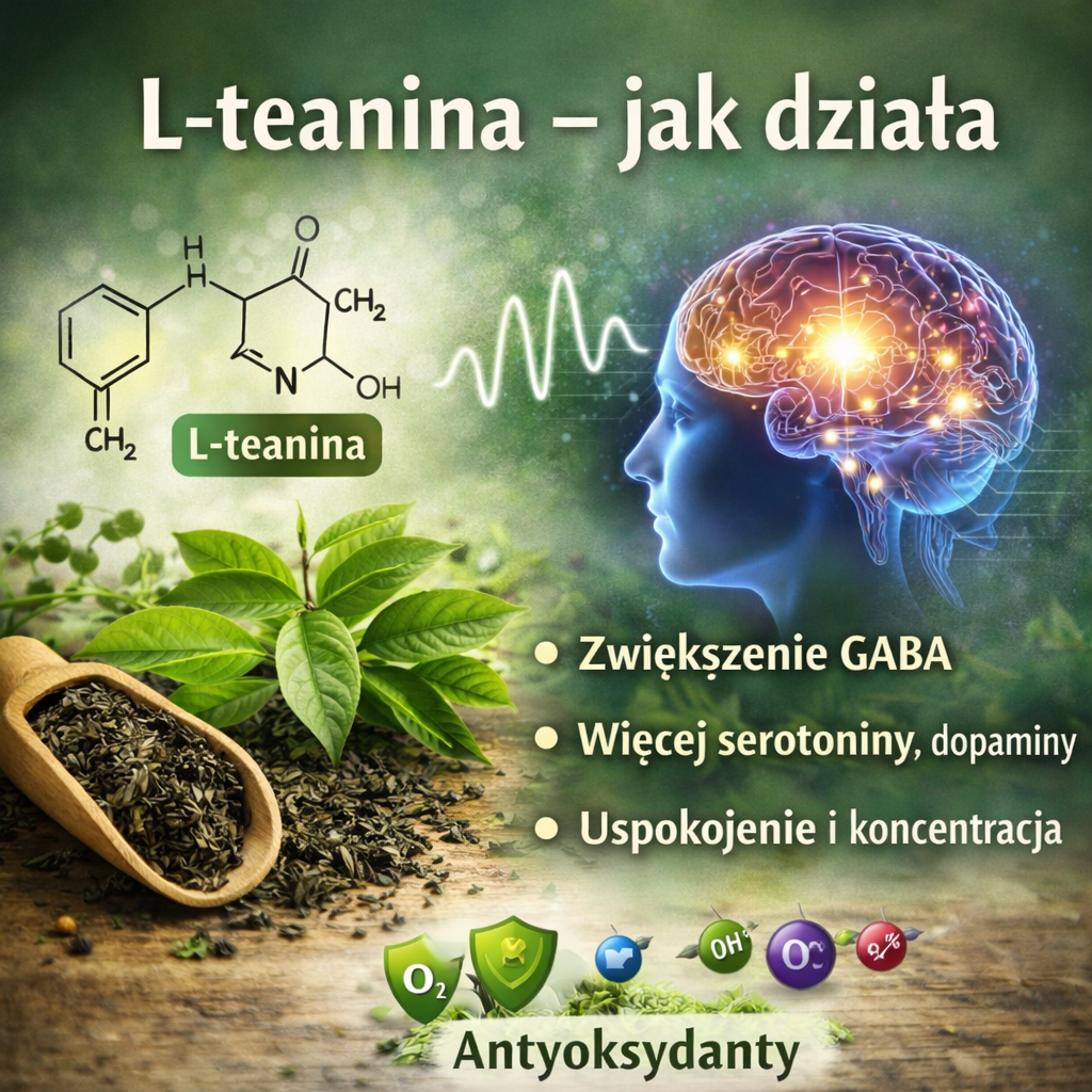 l-teanina i jej znaczenie w herbacie